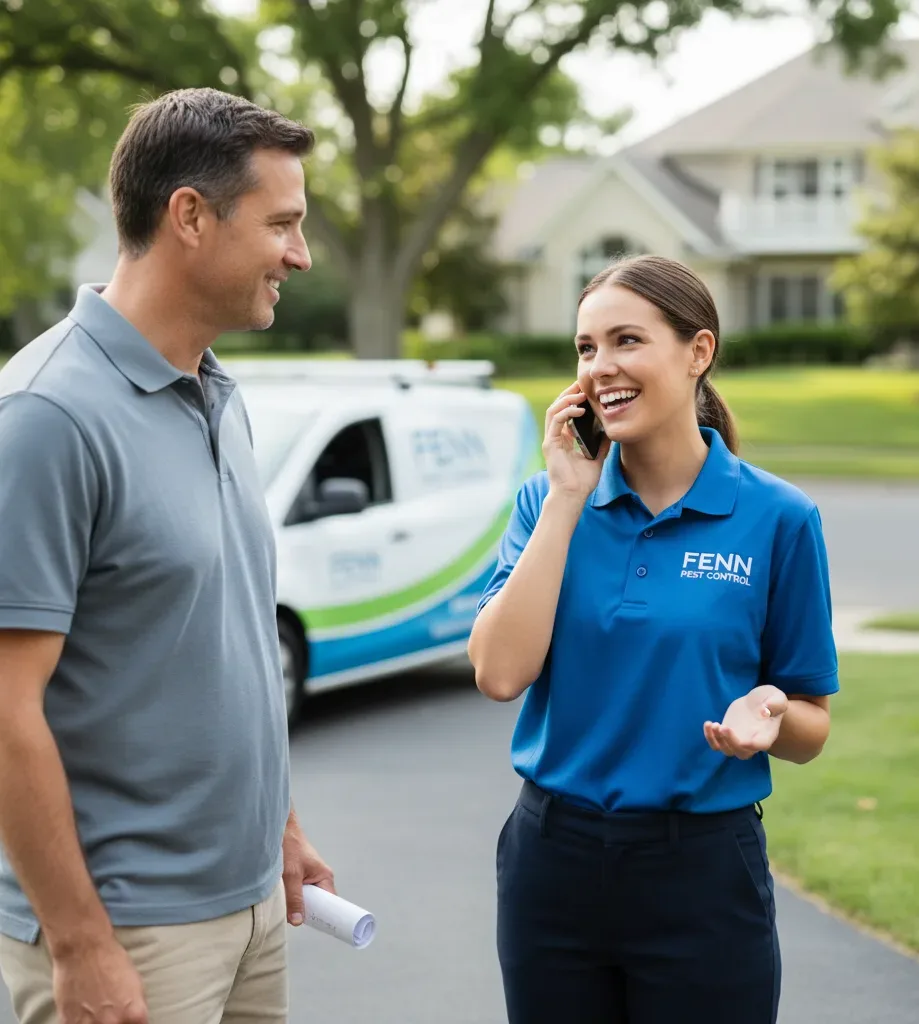 Fenn Pest Control customer support in Hampden